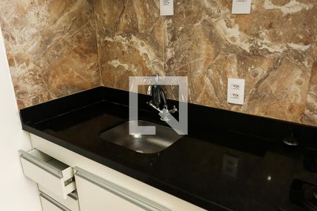 Kitnet_Sala_Cozinha_Serviço de kitnet/studio à venda com 1 quarto, 24m² em Paraíso do Morumbi, São Paulo