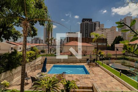 Vista Varanda Sala  de apartamento à venda com 1 quarto, 56m² em Saúde, São Paulo