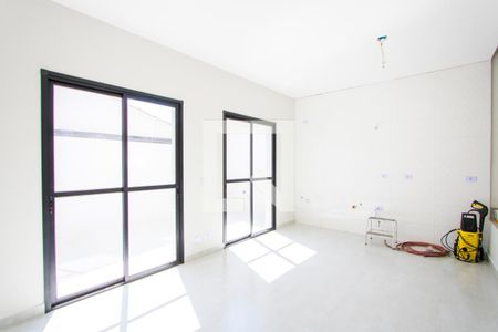 Sala/Cozinha de casa à venda com 2 quartos, 99m² em Vila Humaita, Santo André