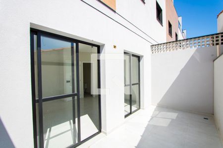 Área externa da Sala/Cozinha de casa à venda com 2 quartos, 99m² em Vila Humaita, Santo André