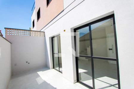 Área externa da Sala/Cozinha de casa à venda com 2 quartos, 99m² em Vila Humaita, Santo André