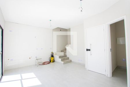 Sala/Cozinha de casa à venda com 2 quartos, 99m² em Vila Humaita, Santo André
