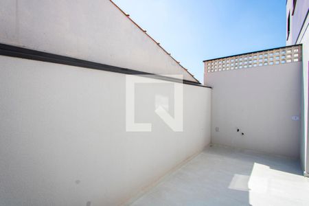 Área externa da Sala/Cozinha de casa à venda com 2 quartos, 99m² em Vila Humaita, Santo André