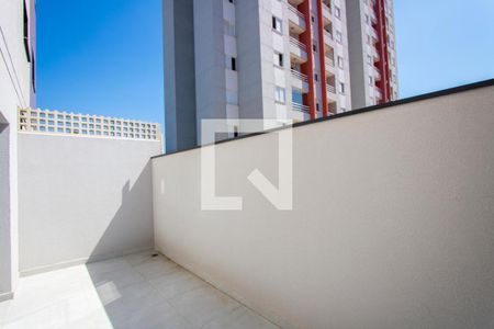 Área externa da Sala/Cozinha de casa à venda com 2 quartos, 100m² em Vila Humaita, Santo André