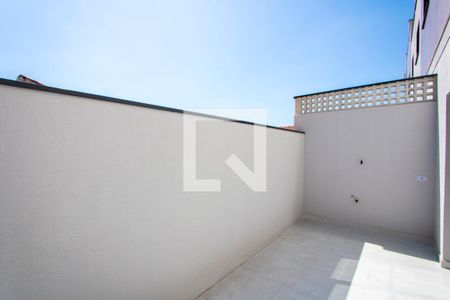 Área externa da Sala/Cozinha de casa à venda com 2 quartos, 100m² em Vila Humaita, Santo André