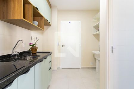 Studio à venda com 26m², 1 quarto e sem vagaCozinha