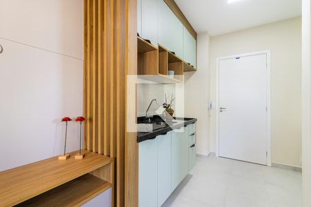 Studio à venda com 26m², 1 quarto e sem vagaCozinha