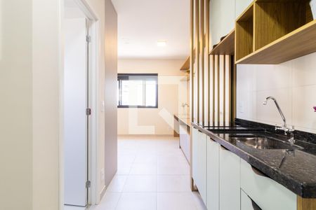 Studio à venda com 26m², 1 quarto e sem vagaCozinha