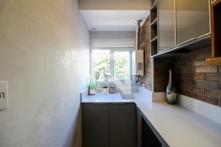 Sala/Cozinha de apartamento para alugar com 2 quartos, 41m² em Parque da Vila Prudente, São Paulo