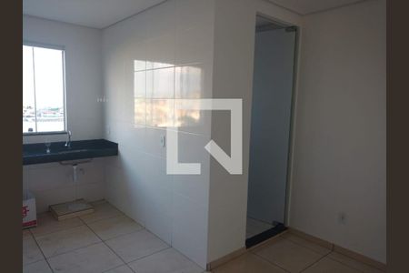 Sala/Cozinha de apartamento à venda com 2 quartos, 60m² em Chácara Contagem, Contagem