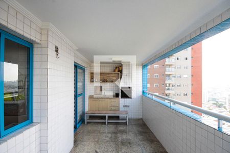Varanda da Sala de apartamento à venda com 4 quartos, 125m² em Jardim Avelino, São Paulo