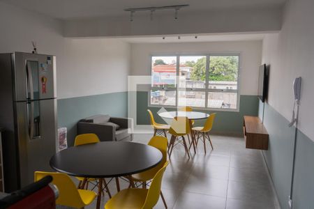 Studio à venda com 29m², 1 quarto e sem vagaÁrea comum - Salão de festas