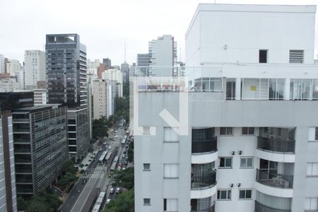 Vista da Janela de kitnet/studio para alugar com 1 quarto, 20m² em Jardim Paulista, São Paulo