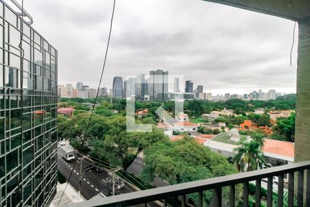 Suíte - vista de apartamento à venda com 1 quarto, 84m² em Cidade Jardim, São Paulo