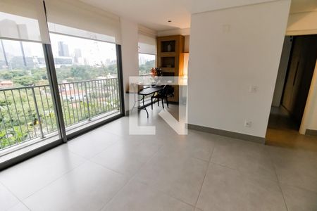 Sala de apartamento à venda com 1 quarto, 84m² em Cidade Jardim, São Paulo