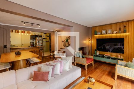 Sala de casa de condomínio para alugar com 3 quartos, 160m² em Jardim Ampliação, São Paulo