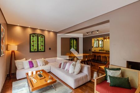 Sala de casa de condomínio para alugar com 3 quartos, 160m² em Jardim Ampliação, São Paulo