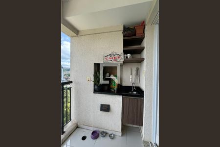Varanda gourmet de apartamento à venda com 2 quartos, 96m² em Alphaville, Santana de Parnaíba
