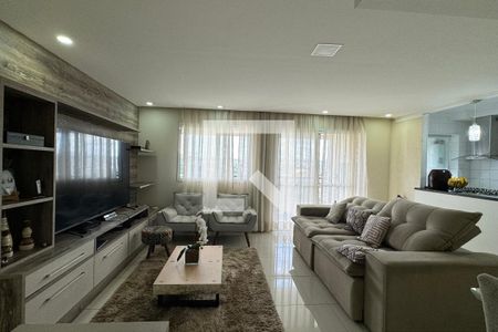 Sala de apartamento à venda com 2 quartos, 96m² em Alphaville, Santana de Parnaíba