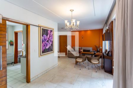 Sala de apartamento à venda com 3 quartos, 125m² em Belvedere, Belo Horizonte