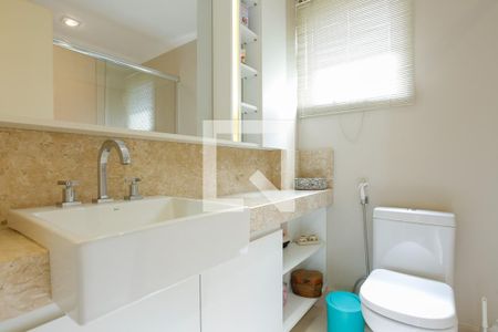 Banheiro da Suíte de apartamento à venda com 2 quartos, 166m² em Chácara das Pedras, Porto Alegre