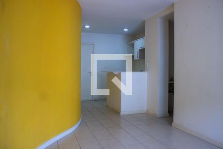 Sala/cozinha  de apartamento à venda com 1 quarto, 55m² em Laranjeiras, Rio de Janeiro