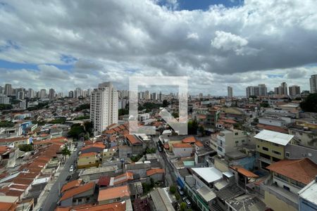 Vista da Sacada Sala de apartamento à venda com 1 quarto, 42m² em Vila Guaca, São Paulo