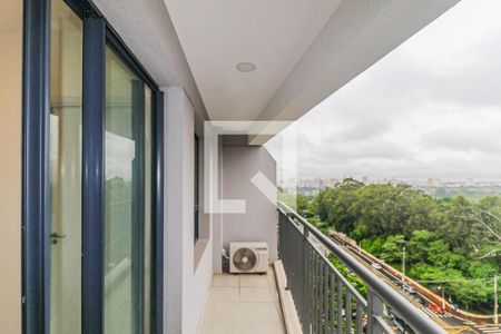 Varanda de kitnet/studio à venda com 1 quarto, 33m² em Santo Amaro, São Paulo