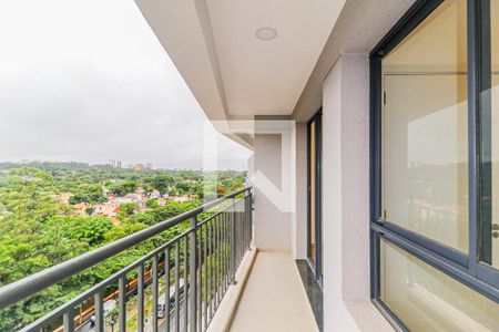 Varanda de kitnet/studio à venda com 1 quarto, 33m² em Santo Amaro, São Paulo
