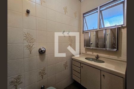 Banheiro Social de casa de condomínio para alugar com 3 quartos, 90m² em Loteamento Joao Batista Juliao, Guarujá