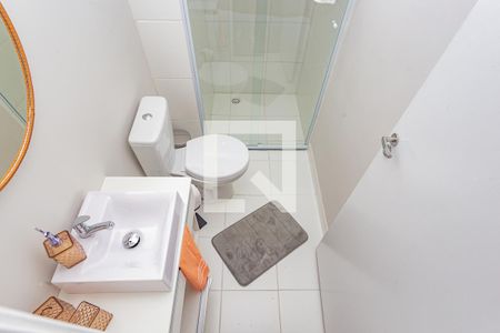 Apartamento para alugar com 61m², 2 quartos e sem vagaBanheiro