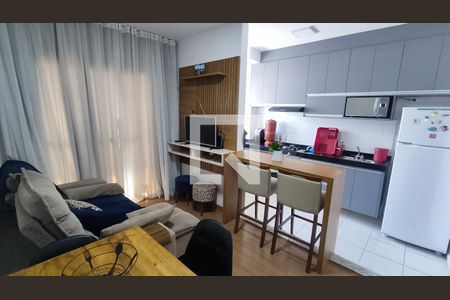 Sala de apartamento para alugar com 2 quartos, 47m² em Jardim Liberdade, Jundiaí