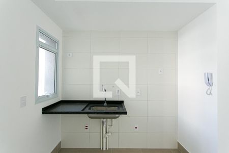 Cozinha de kitnet/studio à venda com 1 quarto, 37m² em Vila Azevedo, São Paulo