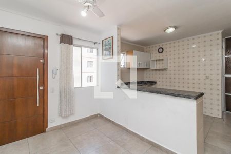 Sala de apartamento à venda com 2 quartos, 48m² em Conjunto Habitacional Padre Manoel da Nobrega, São Paulo