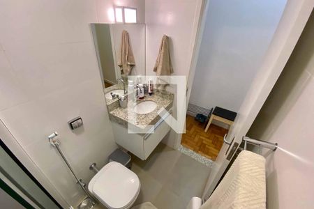 Banheiro de kitnet/studio à venda com 1 quarto, 27m² em Flamengo, Rio de Janeiro
