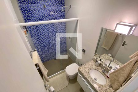 Banheiro de kitnet/studio à venda com 1 quarto, 27m² em Flamengo, Rio de Janeiro