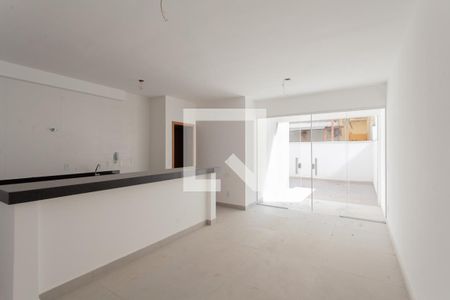 Sala de apartamento à venda com 3 quartos, 80m² em Dona Clara, Belo Horizonte