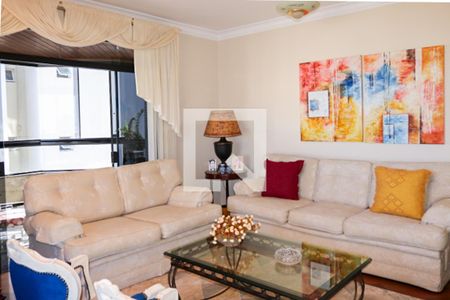 Sala de Estar de apartamento à venda com 4 quartos, 270m² em Santo Antônio, São Caetano do Sul