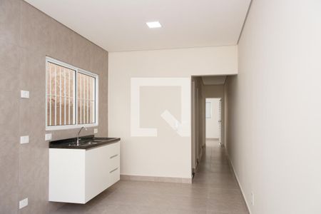 Sala e Cozinha de casa para alugar com 2 quartos, 40m² em Vila Gustavo, São Paulo