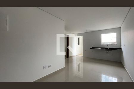 Sala e Cozinha Integrada de apartamento para alugar com 2 quartos, 46m² em Vila Guilhermina, São Paulo