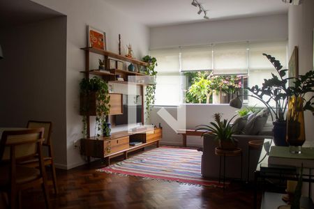 Sala de apartamento à venda com 3 quartos, 89m² em Humaitá, Rio de Janeiro
