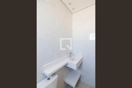 Banheiro da Suite de apartamento para alugar com 2 quartos, 77m² em Jardim Bela Vista, Santo André