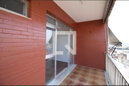 Varanda da Sala de apartamento para alugar com 2 quartos, 69m² em Jardim Guanabara, Rio de Janeiro