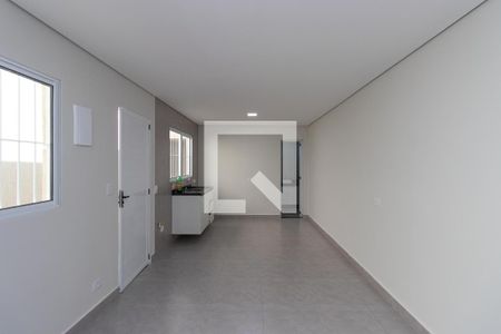 Sala/Cozinha de casa para alugar com 1 quarto, 45m² em Vila Gustavo, São Paulo