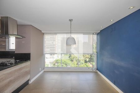 Varanda de apartamento à venda com 2 quartos, 77m² em Jardim Fonte do Morumbi, São Paulo