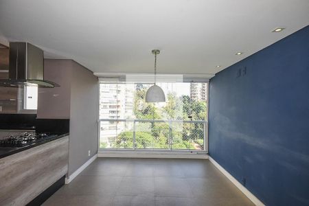 Varanda de apartamento à venda com 2 quartos, 77m² em Jardim Fonte do Morumbi, São Paulo