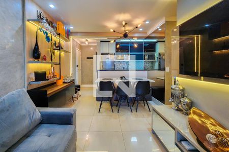 Sala de apartamento para alugar com 2 quartos, 72m² em Independência, São Bernardo do Campo