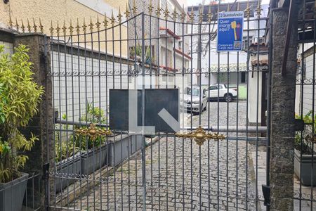 Apartamento para alugar com 46m², 1 quarto e 1 vagaFachada do Condomínio com placa