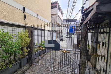Apartamento para alugar com 46m², 1 quarto e 1 vagaFachada do Condomínio com placa