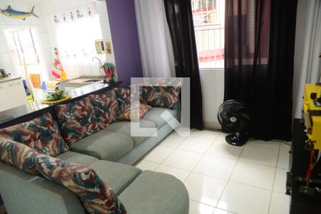sala de apartamento para alugar com 2 quartos, 89m² em Tupi, Praia Grande